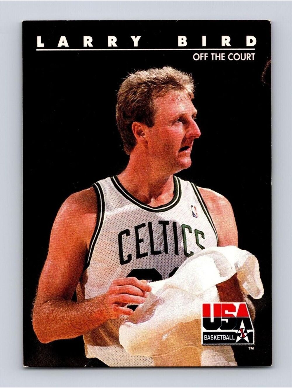 1992 SkyBox USA #14 Larry Bird Basketball Card
